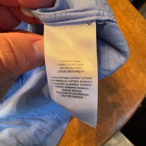 Ralph Lauren Men's Feather Weight Twill Light Blue 4XLT Yellow Pony - Picture 9 of 10